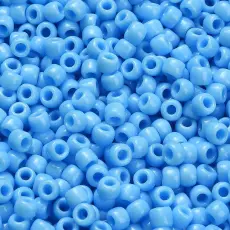 TOHO-p&auml;rlor runda 6/0, Opaque Blue Turquoise (50st)