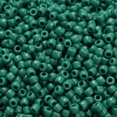 TOHO-p&auml;rlor runda 6/0, Opaque Dark Turquoise (50st)