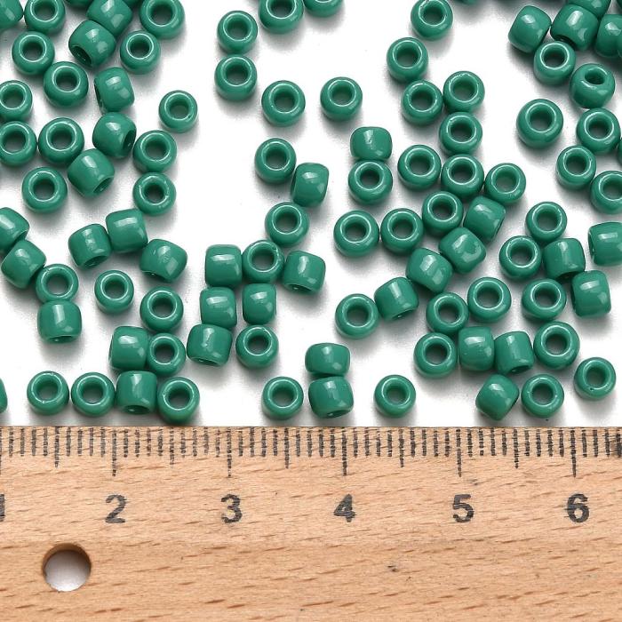 TOHO-pärlor runda 6/0, Opaque Dark Turquoise (50st)