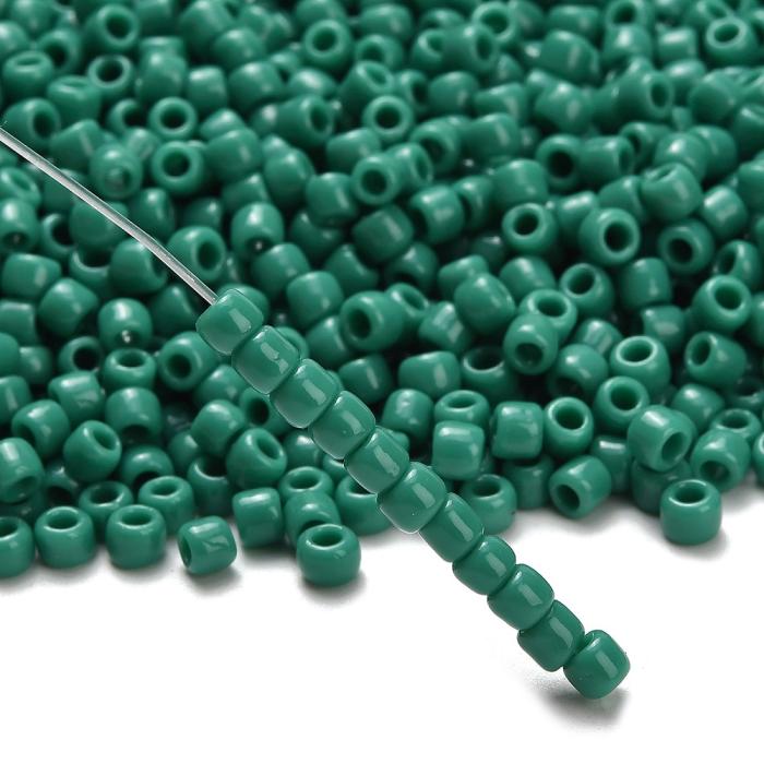 TOHO-pärlor runda 6/0, Opaque Dark Turquoise (50st)