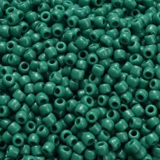 TOHO-p&auml;rlor runda 6/0, Opaque Dark Turquoise (50st)