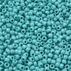 TOHO-p&auml;rlor runda 6/0, Opaque Turquoise (50st)