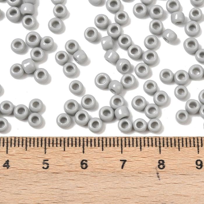 TOHO-pärlor runda 6/0, Opaque Gray (50st)