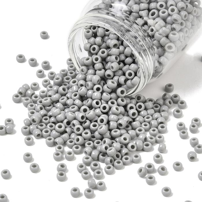 TOHO-pärlor runda 6/0, Opaque Gray (50st)