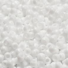 TOHO-p&auml;rlor runda 6/0, Opaque White (50st)