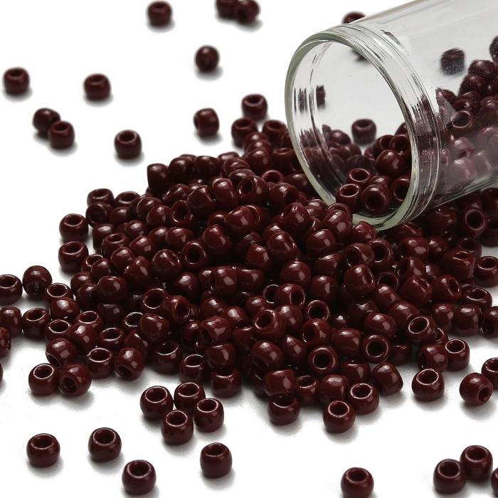 TOHO-pärlor runda 6/0, Opaque Oxblood (50st)