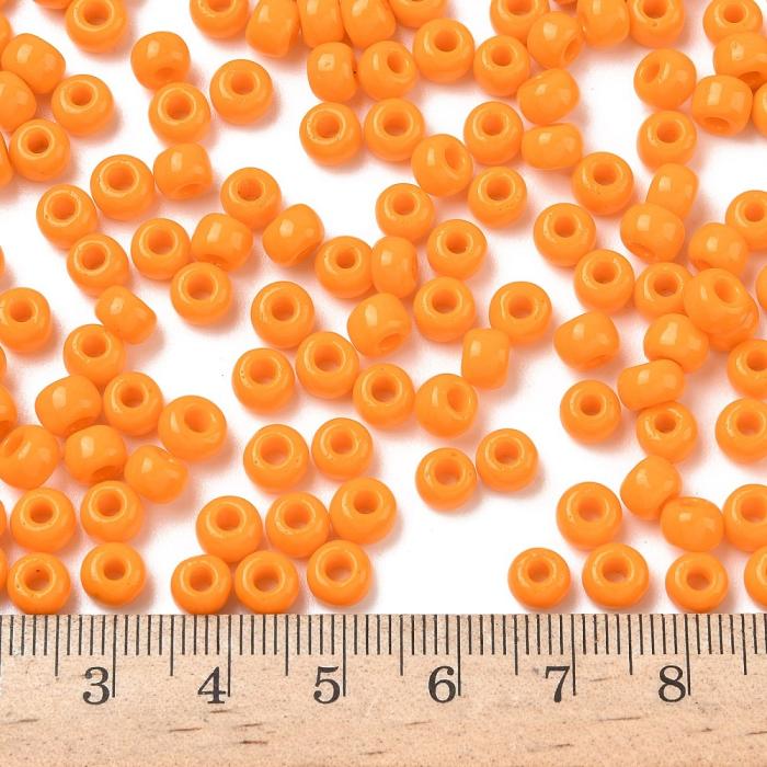 TOHO-pärlor runda 3/0, Opaque Light Orange (40st)