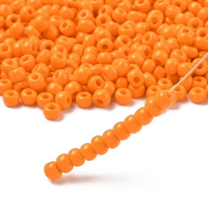 TOHO-pärlor runda 3/0, Opaque Light Orange (40st)