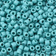 TOHO-p&auml;rlor runda 3/0, Opaque Turquoise (40st)