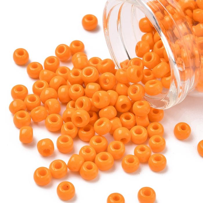 TOHO-pärlor runda 3/0, Opaque Light Orange (40st)