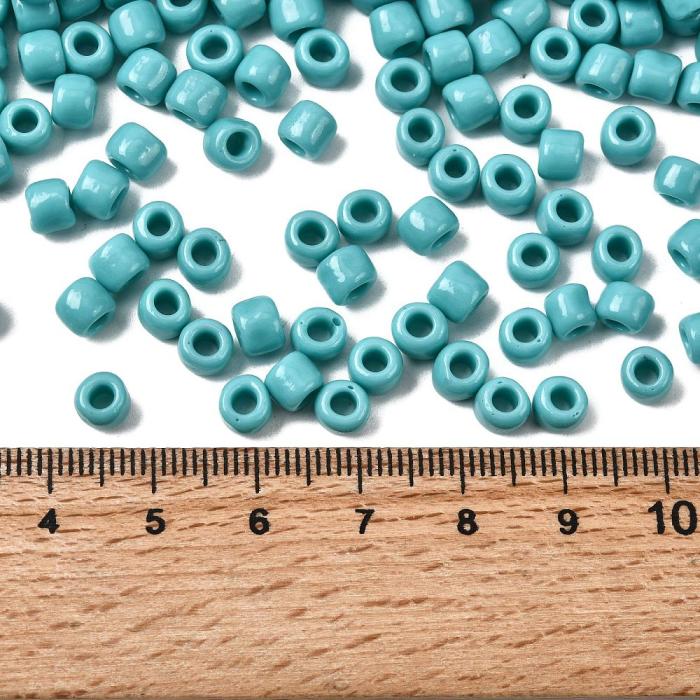 TOHO-pärlor runda 3/0, Opaque Turquoise (40st)