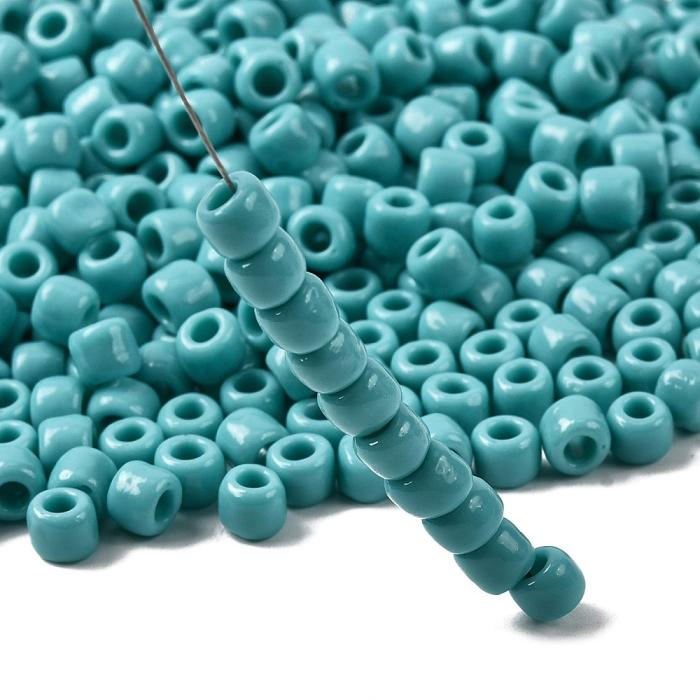 TOHO-pärlor runda 3/0, Opaque Turquoise (40st)