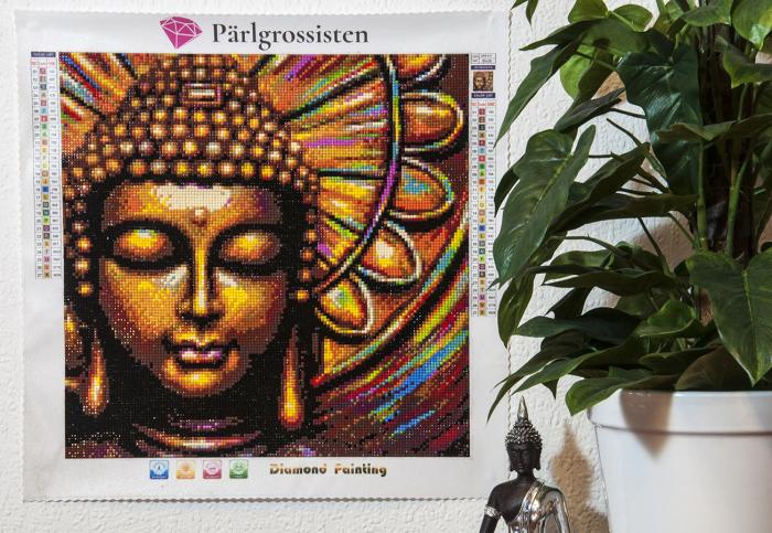 Diamond Painting Canvas 35 x 35 cm, Buddha