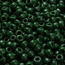 TOHO-p&auml;rlor runda 3/0, Opaque Pine Green (40st)