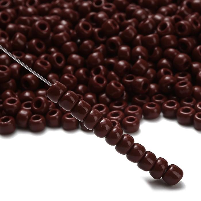 TOHO-pärlor runda 3/0, Opaque Oxblood (40st)