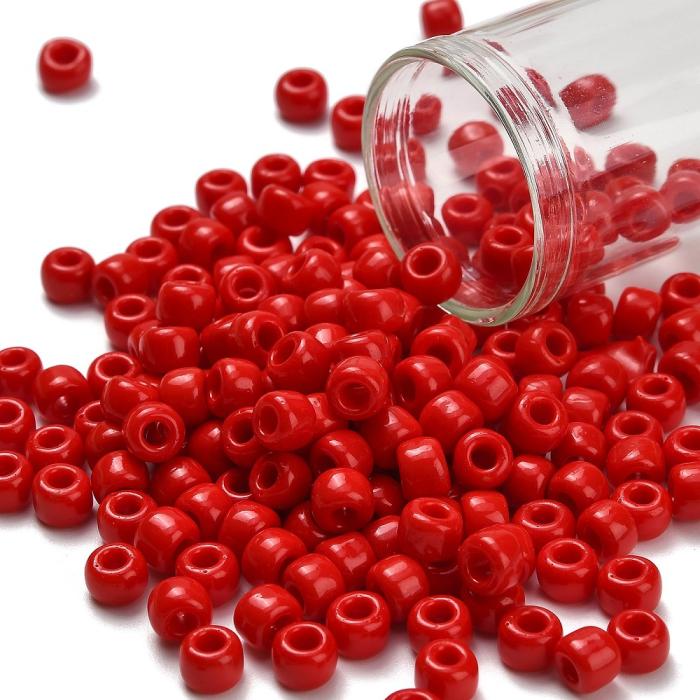 TOHO-pärlor runda 3/0, Opaque Cherry (40st)