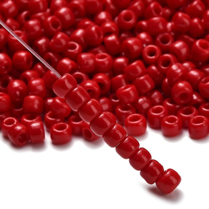 TOHO-pärlor runda 3/0, Opaque Pepper Red (40st)