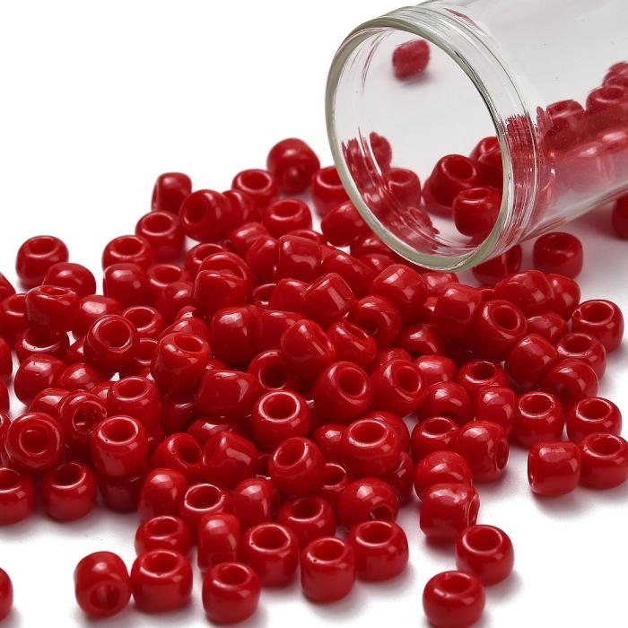 TOHO-pärlor runda 3/0, Opaque Pepper Red (40st)
