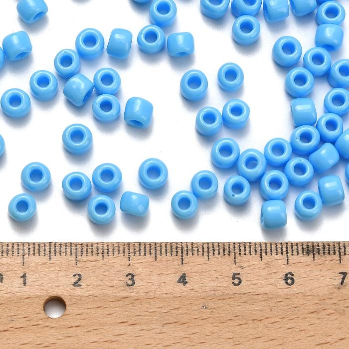 TOHO-pärlor runda 3/0, Opaque Blue Turquoise (40st)