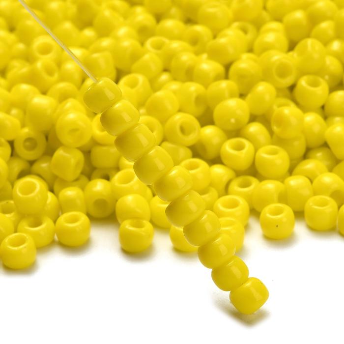 TOHO-pärlor runda 3/0, Opaque Dandelion (40st)