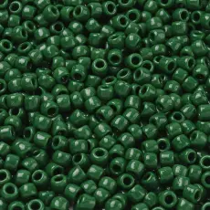TOHO-p&auml;rlor runda 6/0, Opaque Pine Green (50st)