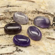 Cabochon Ametist 13x18 mm, Lila (st)