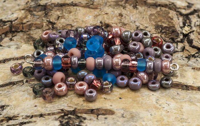 Seed bead Mix 4,25 mm, Lilamix (20gr)