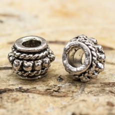 Mellandel Rep 6x8 mm, Antiksilver (5st)