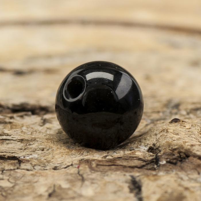 Pärla Svart Onyx 6 mm (10st)