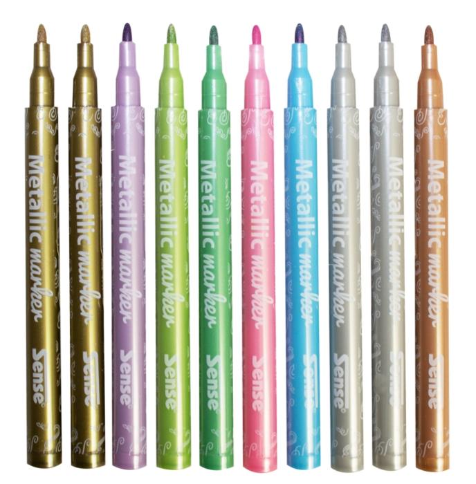 Markers Metallic (10 st)
