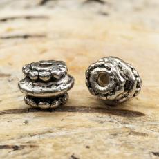 Mellandel Lanterna 6x7 mm, Antiksilver (5st)