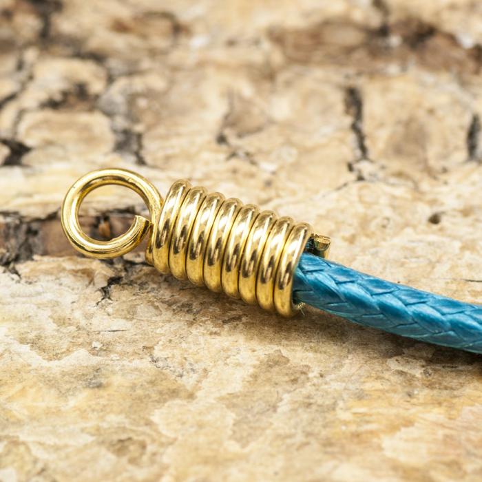 Avslut Spiralhylsa 4,5x12 mm, Guldfärg (20st)