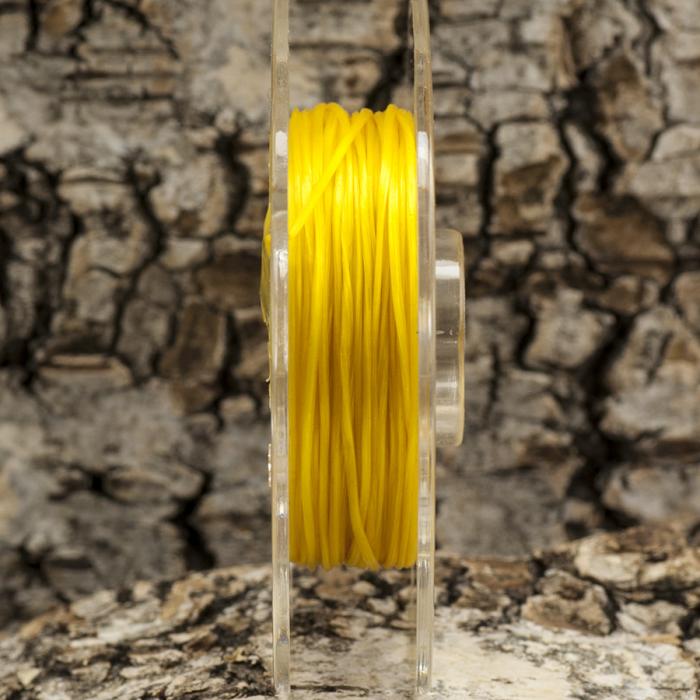 Elastisk smyckestråd 0,7 mm, Gul (10m)