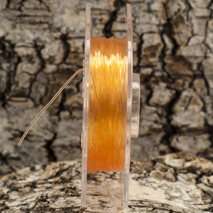Elastisk smyckestråd 0,6 mm, Orange (10m)