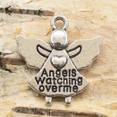Berlock Angels watching over me, Antiksilver (5st)