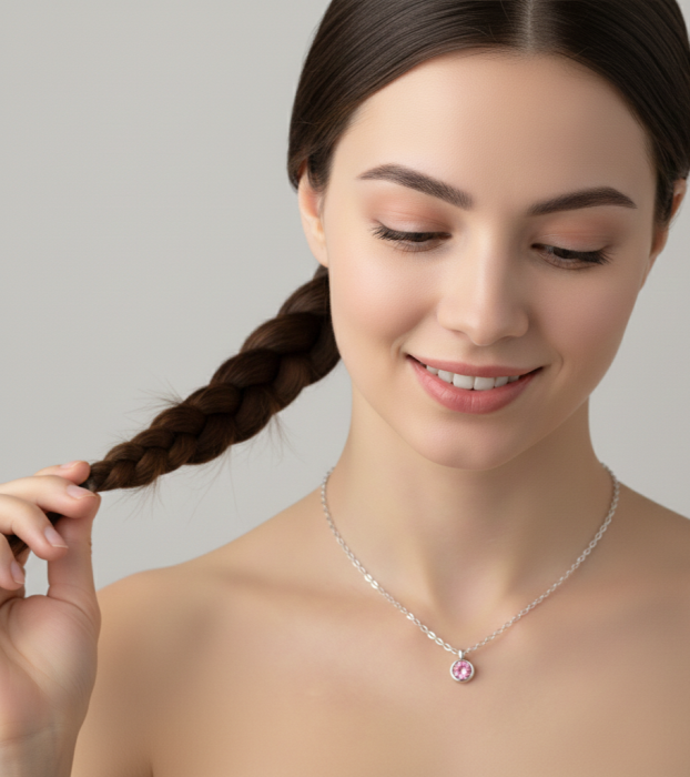 Swarovski Chaton SS39, Rose (st)