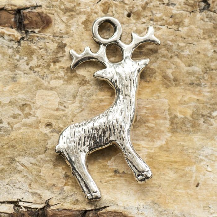 Berlock Julren 19x24 mm, Antiksilver (st)