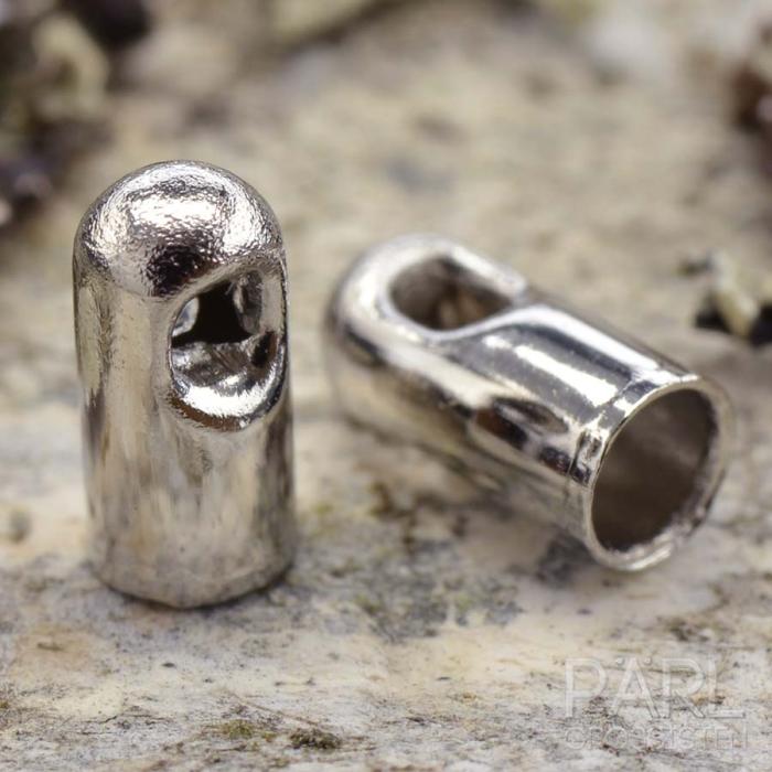 Bandavslut 3x5 mm, Platinafärg (20st)