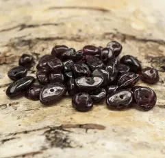 Granat Chip 5-10 mm, Röd (40st)