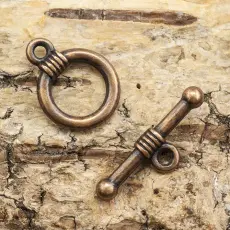 Stavlås Rep 11x15 mm, Antikkoppar (5st)