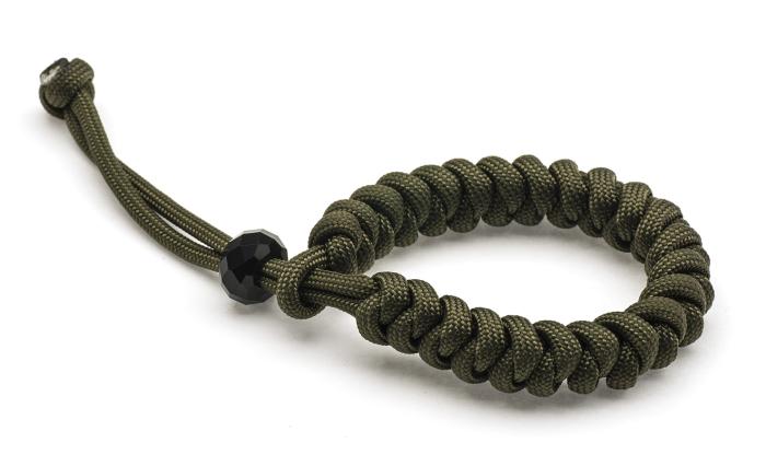 Överlevnadsarmband XS/S, Army Green/Svart (st)