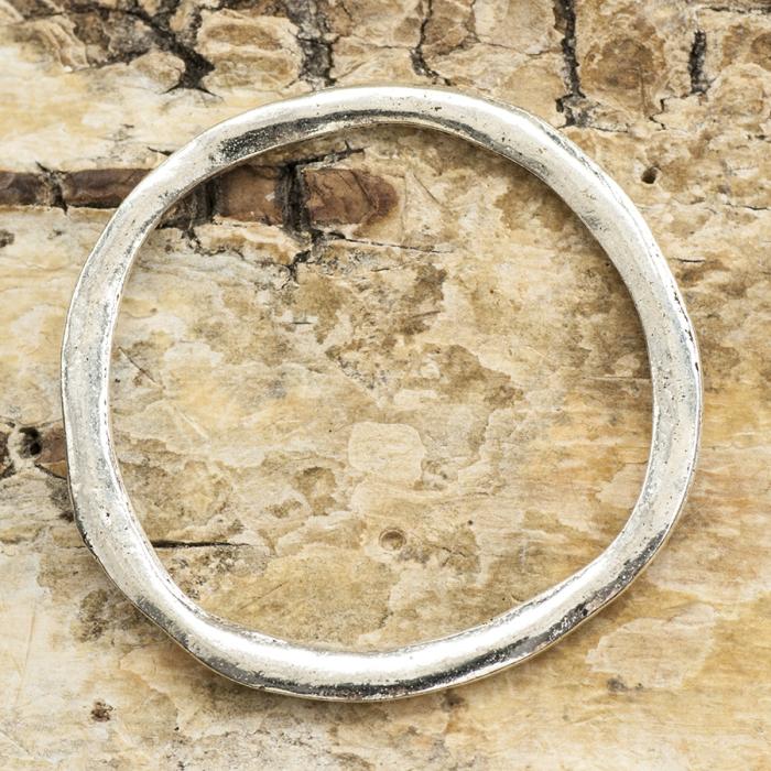 Ring 27 mm, Antiksilver (st)