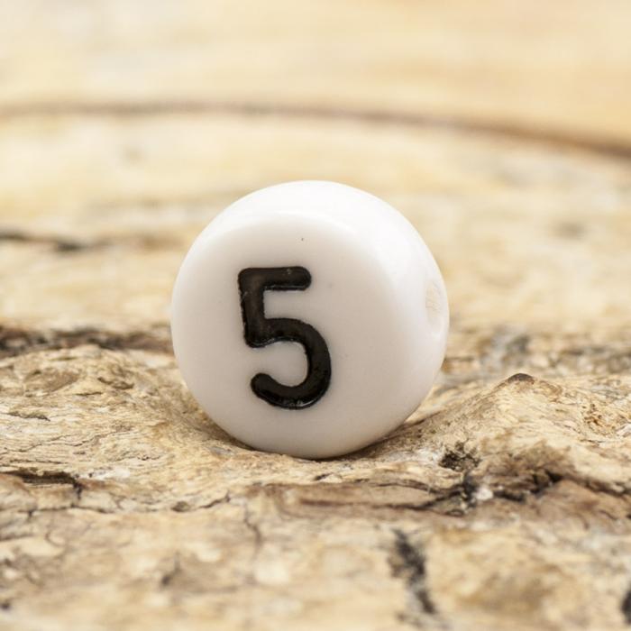 Sifferpärla 5 7mm, Vit (25st)