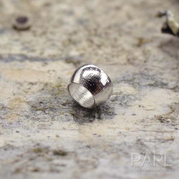 Klämpärla rund 2 mm, Metallfärg (100 st)