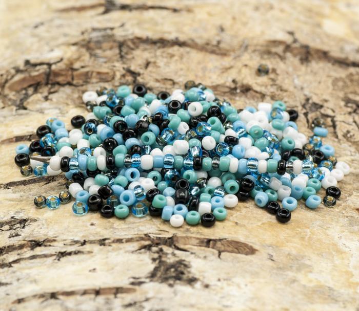 Seed beads special mini, Färgmix (10g)