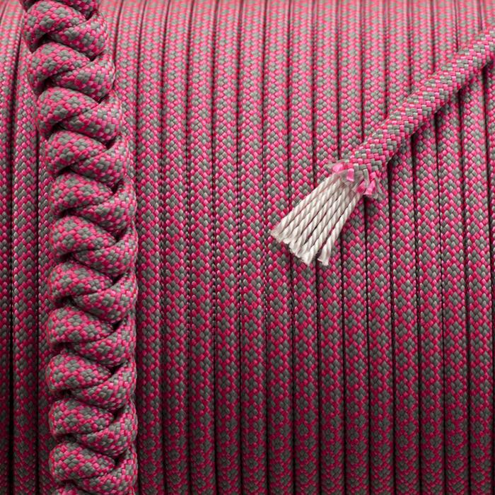 Paracord 550, Grey Soft Pink Diamond (meter)