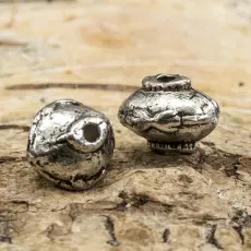 Mellandel Ufo 8x11 mm, Platinafärg (5st)