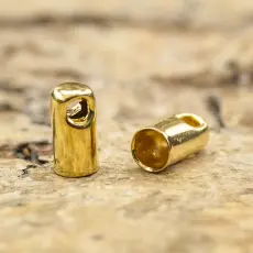 Bandavslut 3x5 mm, Guldfärg (5st)