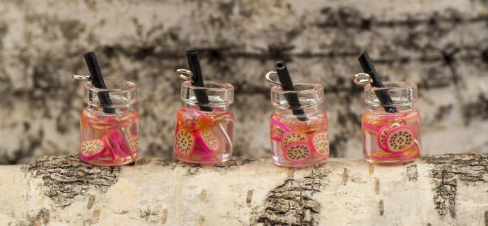 Berlock Juice Drakfrukt, Multifärg (st)