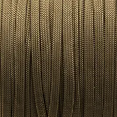 Coreless Paracord 650, Coyote Brown (meter)